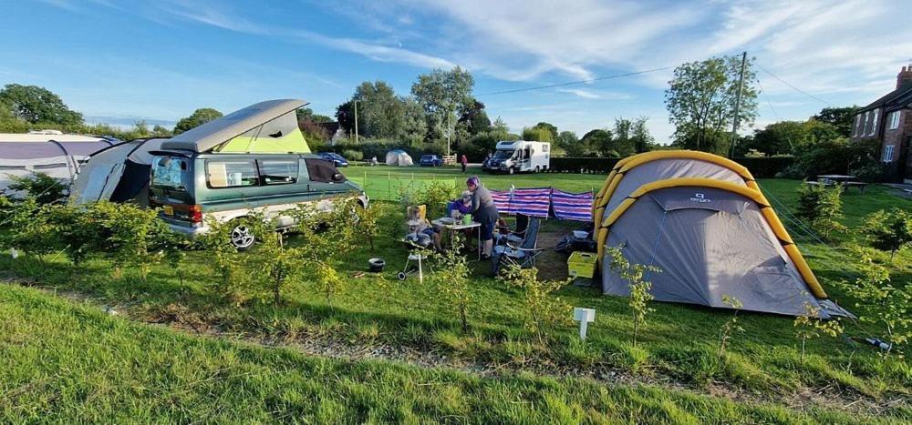 Glamping Tent At Abbey Green Farm Villa Whitchurch  Exterior photo